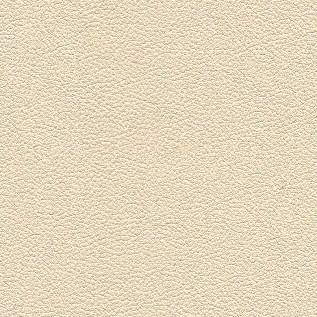 Nahaufnahme von beigem Lederbezug, verwendet für Chefsessel.