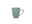 Blaue Tasse mit Henkel, seitliche Perspektive