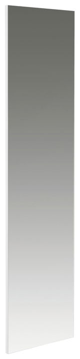 Rechteckiger Wandspiegel in seitlicher Perspektive