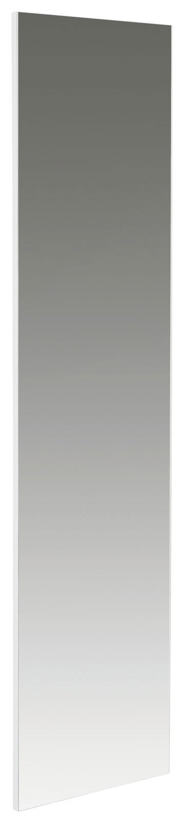 Rechteckiger Wandspiegel in seitlicher Perspektive