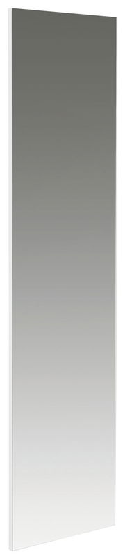 Rechteckiger Wandspiegel in seitlicher Perspektive