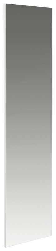 Rechteckiger Wandspiegel in seitlicher Perspektive