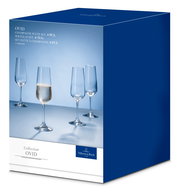Sektglas 4er-Set Ovid in eleganter Verpackung, seitliche Perspektive