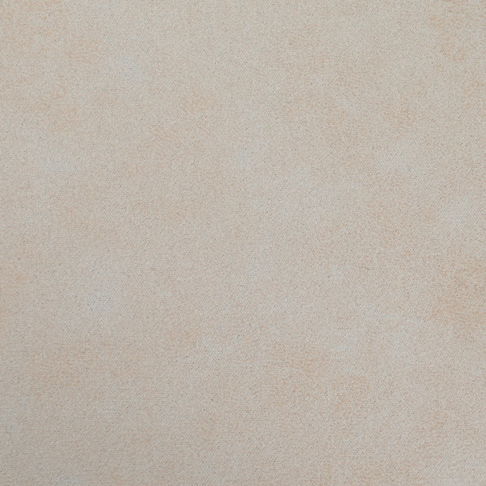 Nahaufnahme einer beigen Textur, möglicherweise Stoff oder Polsterung, von oben betrachtet.