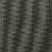 Nahaufnahme eines grauen, strukturierten Stoffes, der für eine 2,5er-Sitzbank verwendet wird.