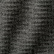 Nahaufnahme eines grauen, strukturierten Stoffes, der für eine 2,5er-Sitzbank verwendet wird.