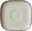 Quadratische Untertasse Casa beige mit gesprenkeltem Muster, Draufsicht