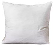 Weißes Kopfkissen Polarstern 15 in quadratischer Form, Frontalansicht