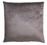 Graues Kissen 45x45cm, Vorderansicht
