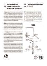 Zeichnung eines Jugenddrehstuhls mit Armlehnen und Rollen, seitliche Perspektive.