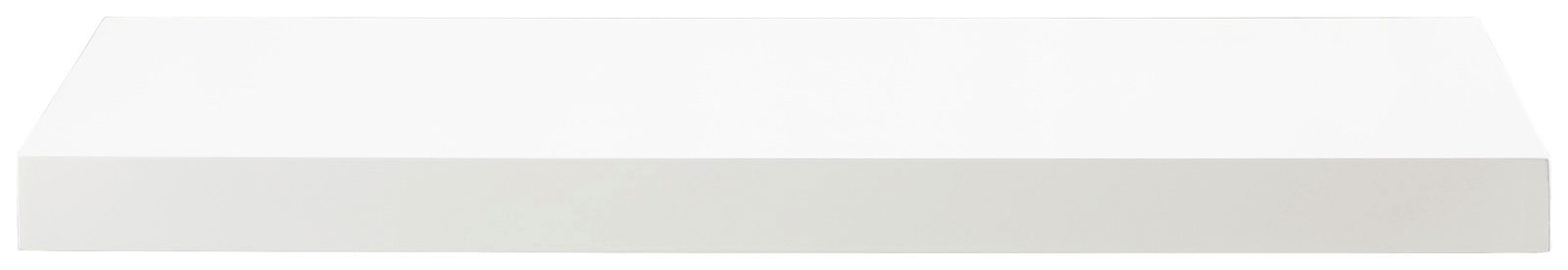 Weißes Wandboard, 80 cm breit, frontal betrachtet