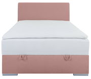 Boxbett 120 in Rosa, Frontalansicht