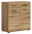 MID.YOU Kommode SCOUT Holzkommode mit sechs Schubladen, seitliche Perspektive