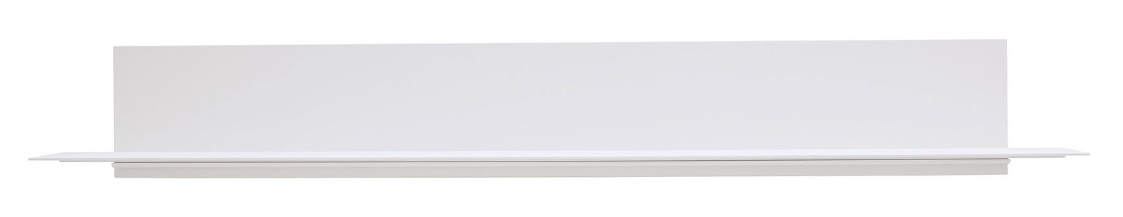 Weißes Wand-Paneel mit schlichtem Design, frontal betrachtet.