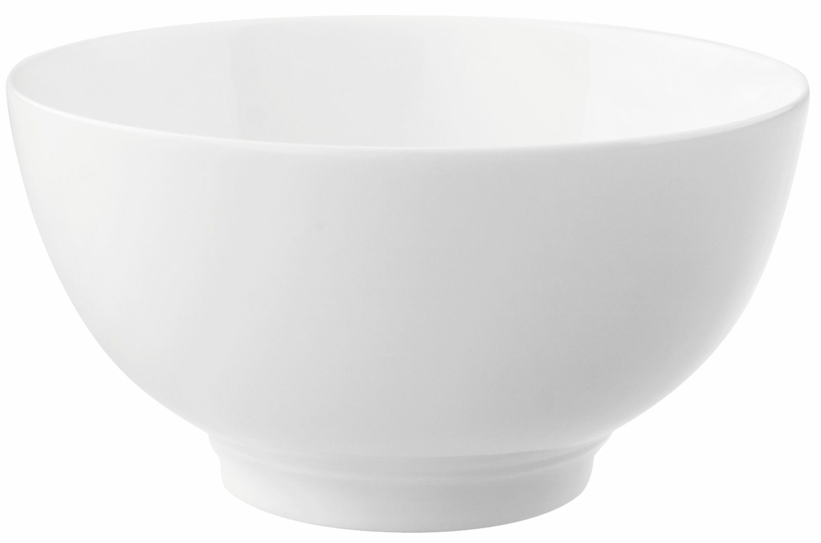 Villeroy & Boch Bowl NOBLESSE Weiße Schüssel mit einem Fassungsvermögen von 0,75 l, seitliche Perspektive