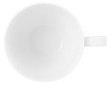 Milchkaffeetasse Beat 0,35l, Ansicht von oben