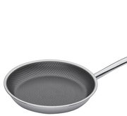 Bratpfanne XL CUT RESIST PURE aus der Vogelperspektive mit hexagonalem Muster auf der Innenfläche