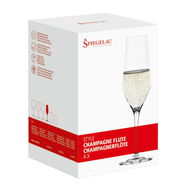 Verpackung des 4er-Sets Champagnerkelche Style von Spiegelau, Vorderansicht