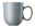 Thomas Kaffeebecher NATURE Keramikbecher mit Henkel in seitlicher Ansicht, hellblau mit feiner Streifenstruktur