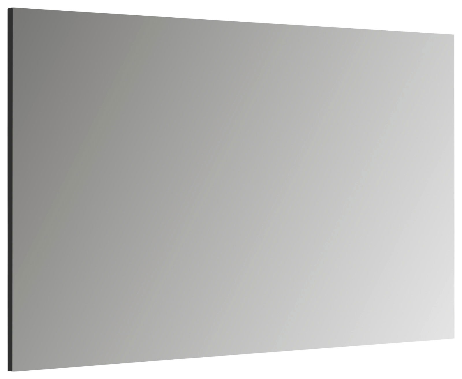 Schlichter rechteckiger Spiegel in seitlicher Perspektive