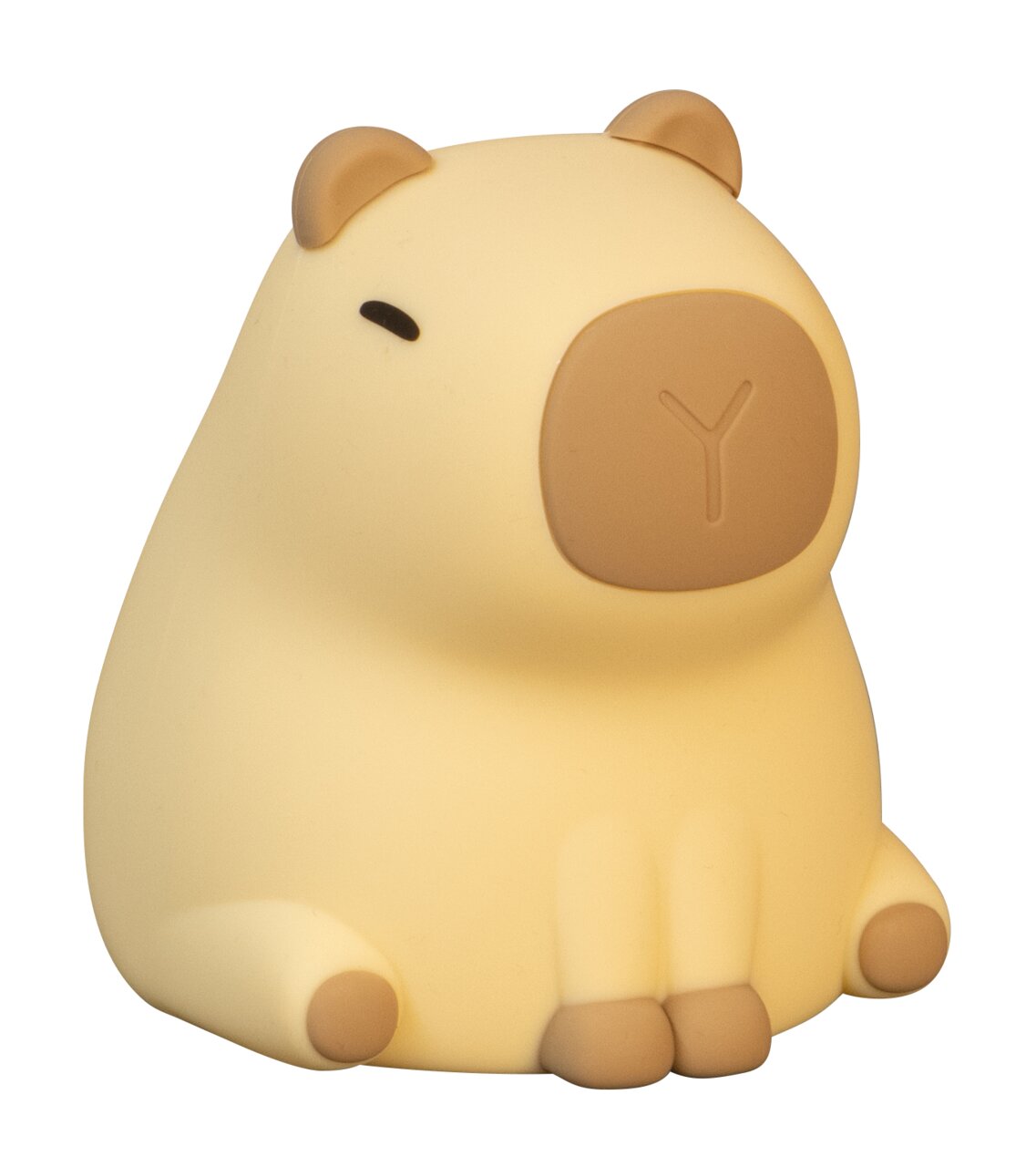 FHL easy Akku-Nachtlicht Pig VALERIE Niedliches Akku-Nachtlicht in Form eines sitzenden Schweinchens, frontal betrachtet.