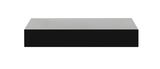 Schwarzes Wandboard in Frontalansicht
