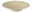 Seltmann Weiden Suppenteller BEAT Suppenteller 22,5 cm in sandbeige mit geriffeltem Design, seitliche Perspektive