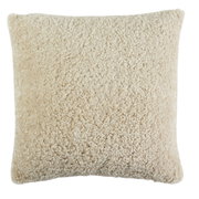 Beiges Kissen 45x45 cm LINA, Vorderansicht