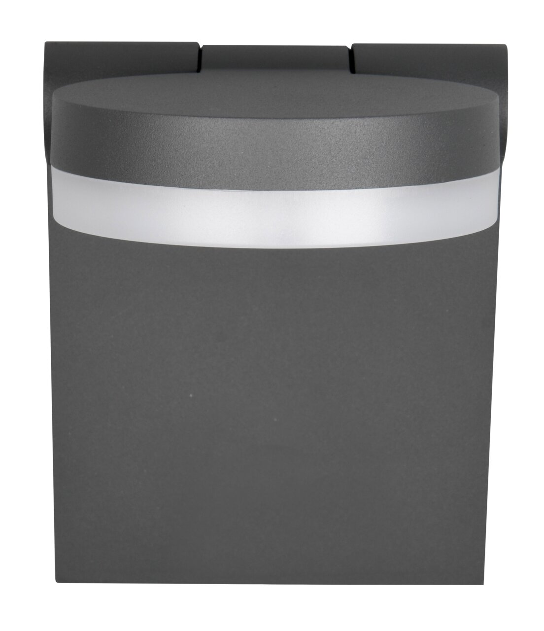 Moderne wandlamp ADOUR in antraciet, vooraanzicht