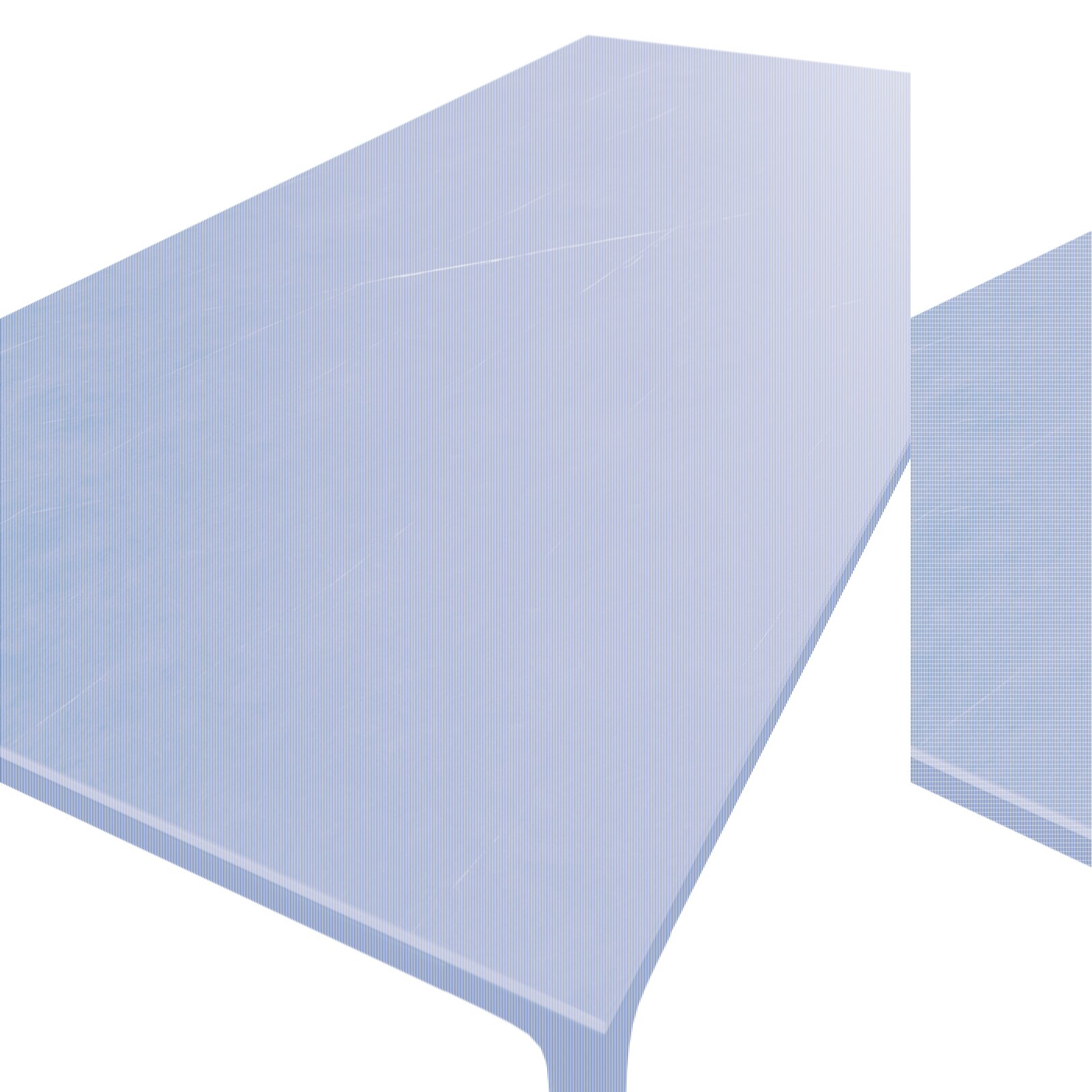 Moderner Gartentisch mit dunkler, glatter Oberfläche, seitliche Perspektive