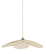 Hängeleuchte FYANO in Blütenform, seitliche Perspektive