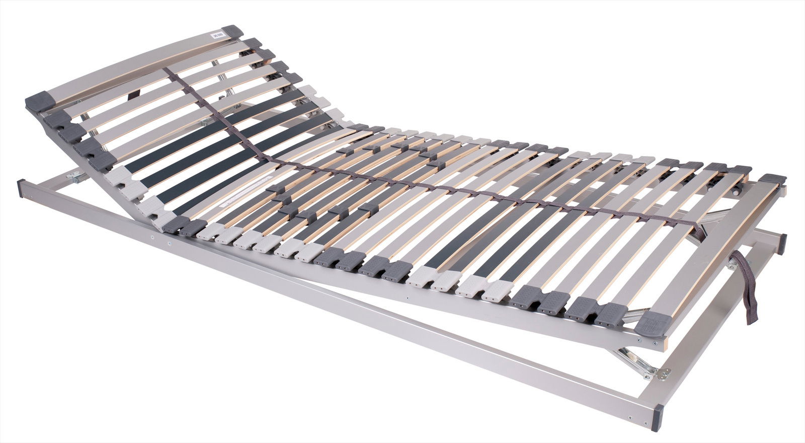 Max Berger Lattenrost BASIC Verstellbarer Lattenrost 90 x 200 cm in seitlicher Perspektive