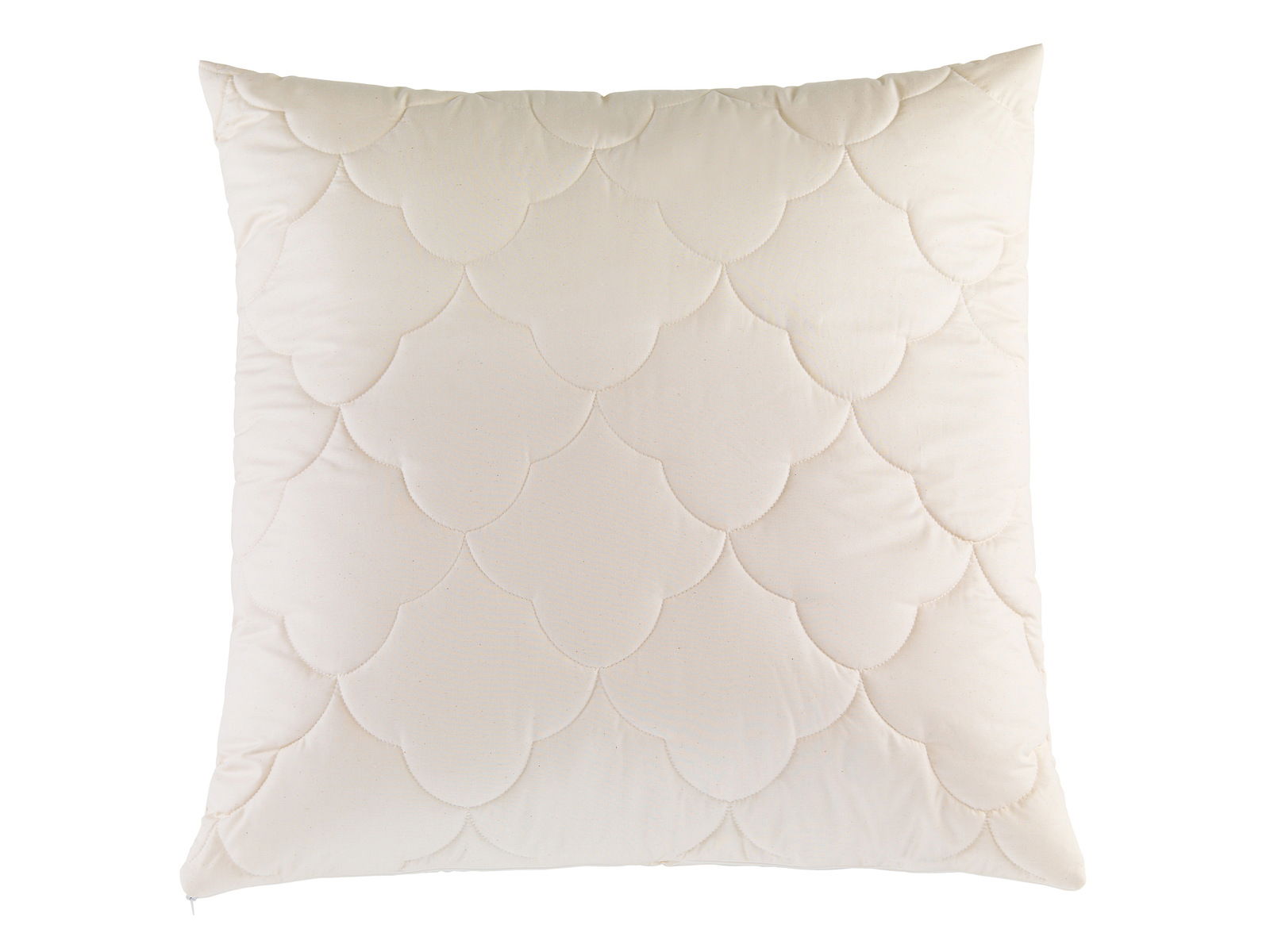 Valnatura Steppkissen HANF RELAX Steppkissen in Draufsicht mit schuppenartigem Muster