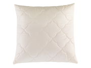 Steppkissen in Draufsicht mit schuppenartigem Muster