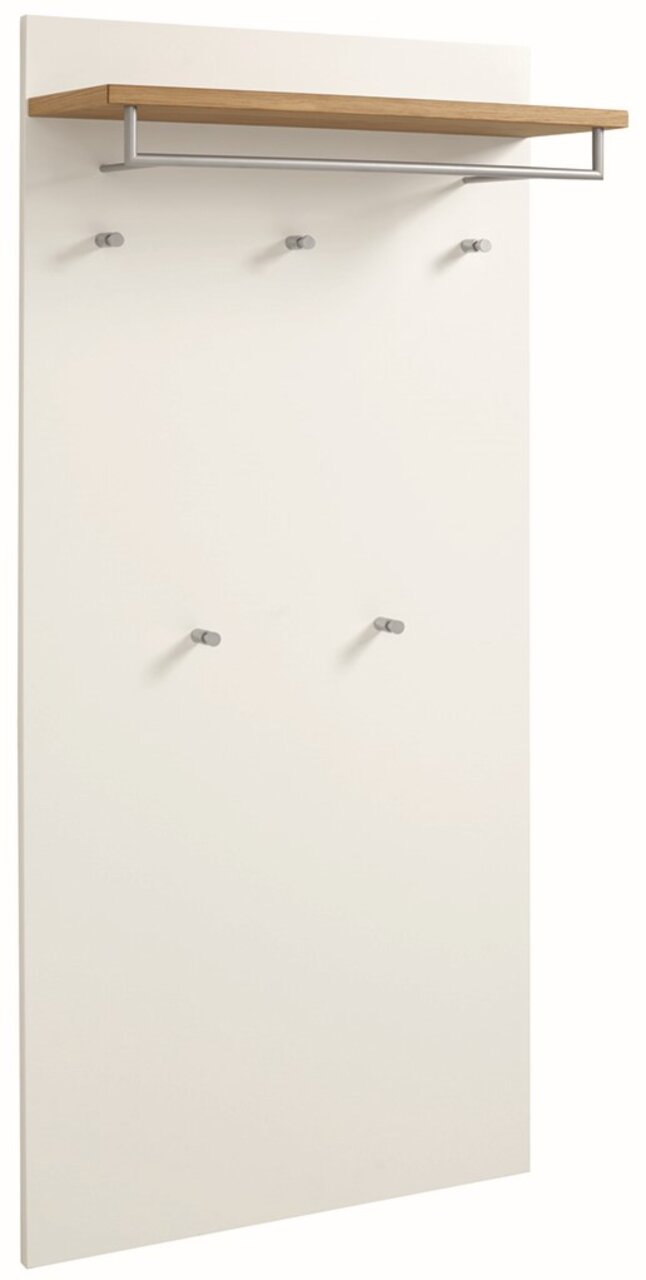 VOSS XL-Paneel SALEA XL-Paneel mit Holzablage und Kleiderstange, seitliche Perspektive