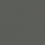 Nahaufnahme von dunkelgrauem Lederbezug mit feiner Narbung, perspektivisch von oben betrachtet.