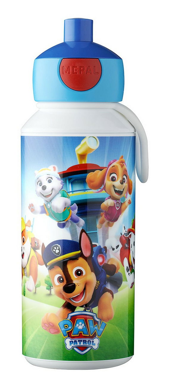 Trinkflasche mit Paw Patrol Design, Vorderansicht