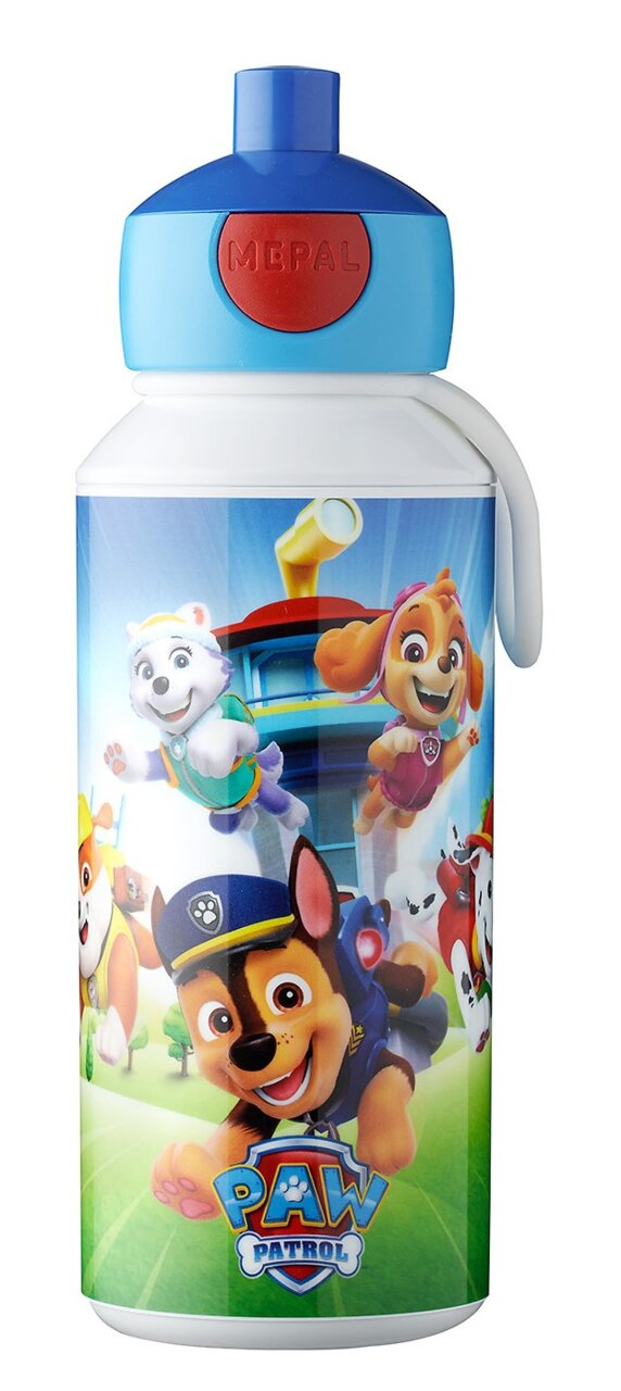 Trinkflasche mit Paw Patrol Design, Vorderansicht