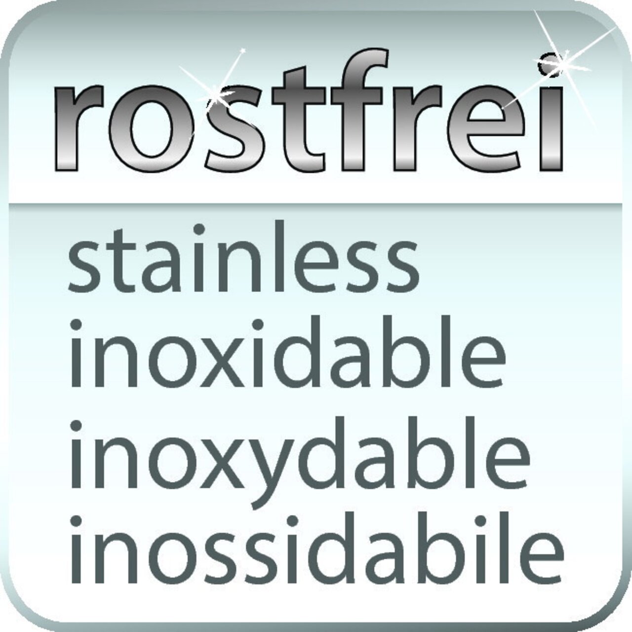 Teleskop-Duschstange aus rostfreiem Material, Vorderansicht