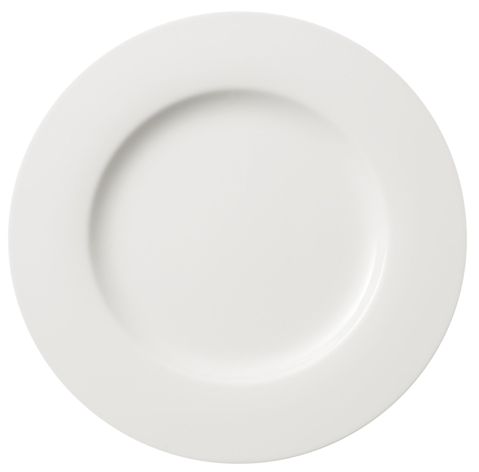 Villeroy & Boch Speiseteller BASIC WHITE Weißer Speiseteller 27cm, Draufsicht