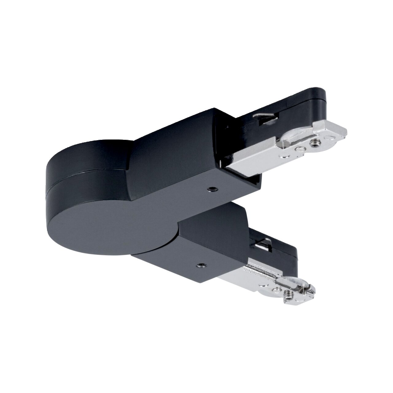 PAULMANN Gelenkverbinder URAIL Gelenkverbinder in seitlicher Perspektive, schwarz mit metallischen Elementen