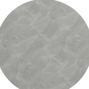 Runder Loungetisch mit grauer Marmoroptik, Draufsicht
