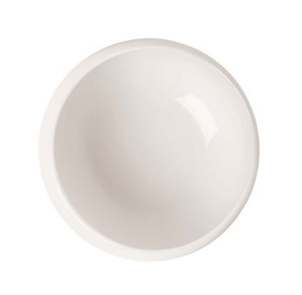 Weiße Dipschale NewMoon 40ml, Ansicht von oben