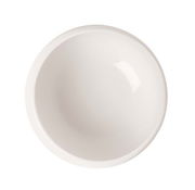 Weiße Dipschale NewMoon 40ml, Ansicht von oben