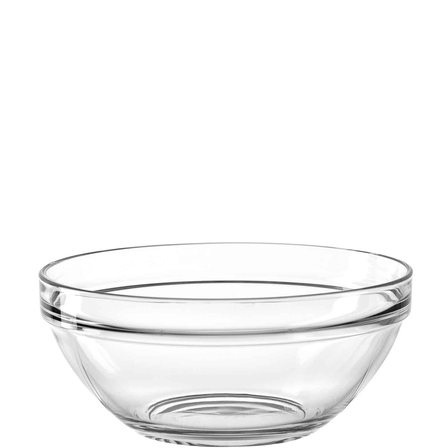 Montana Schale 23 :trend Montana Transparente Glasschale, seitliche Perspektive