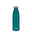 Teal-farbene Isolierflasche von Thermocafé, frontal abgebildet