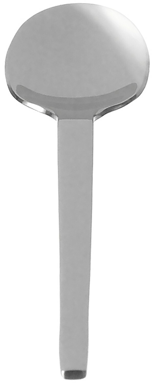 Latte Macchiato Löffel aus Edelstahl, Ansicht von oben