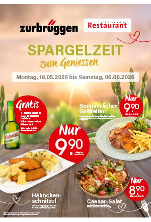 Titelbild Restaurant Coupons Spargel 2026