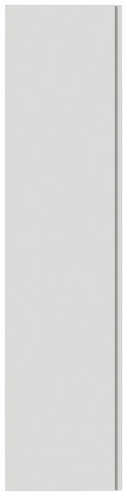 Moderner Hänge-Garderobenschrank mit einer Tür in Frontansicht