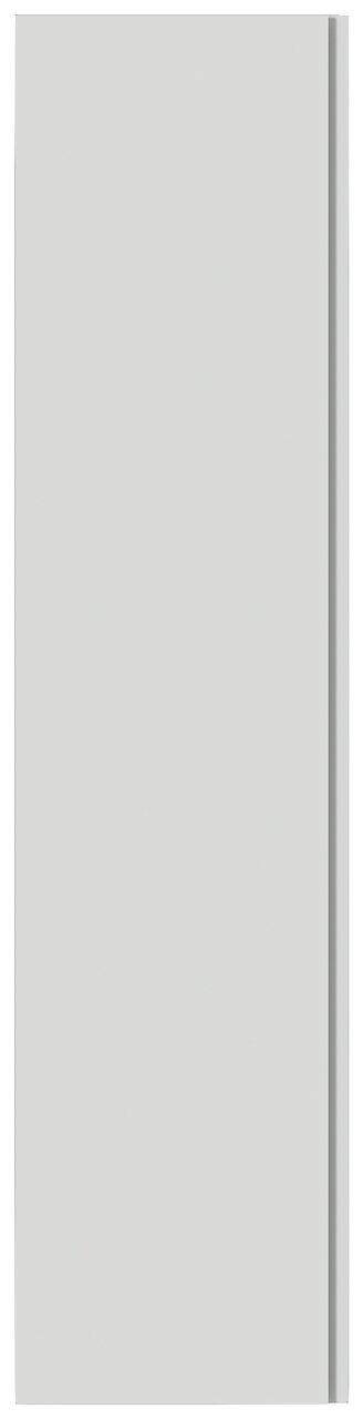 Moderner Hänge-Garderobenschrank mit einer Tür in Frontansicht